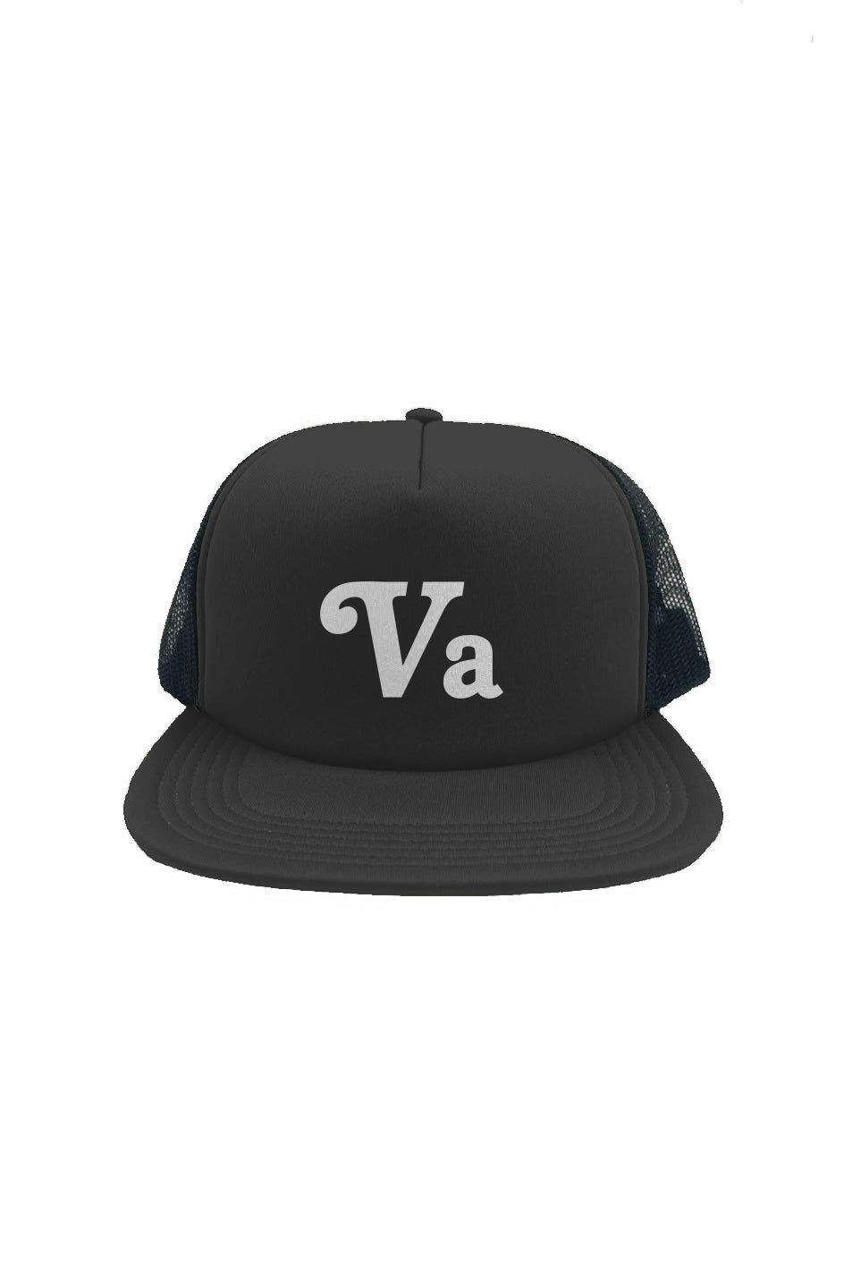 Va Black Foam Front Trucker Cap