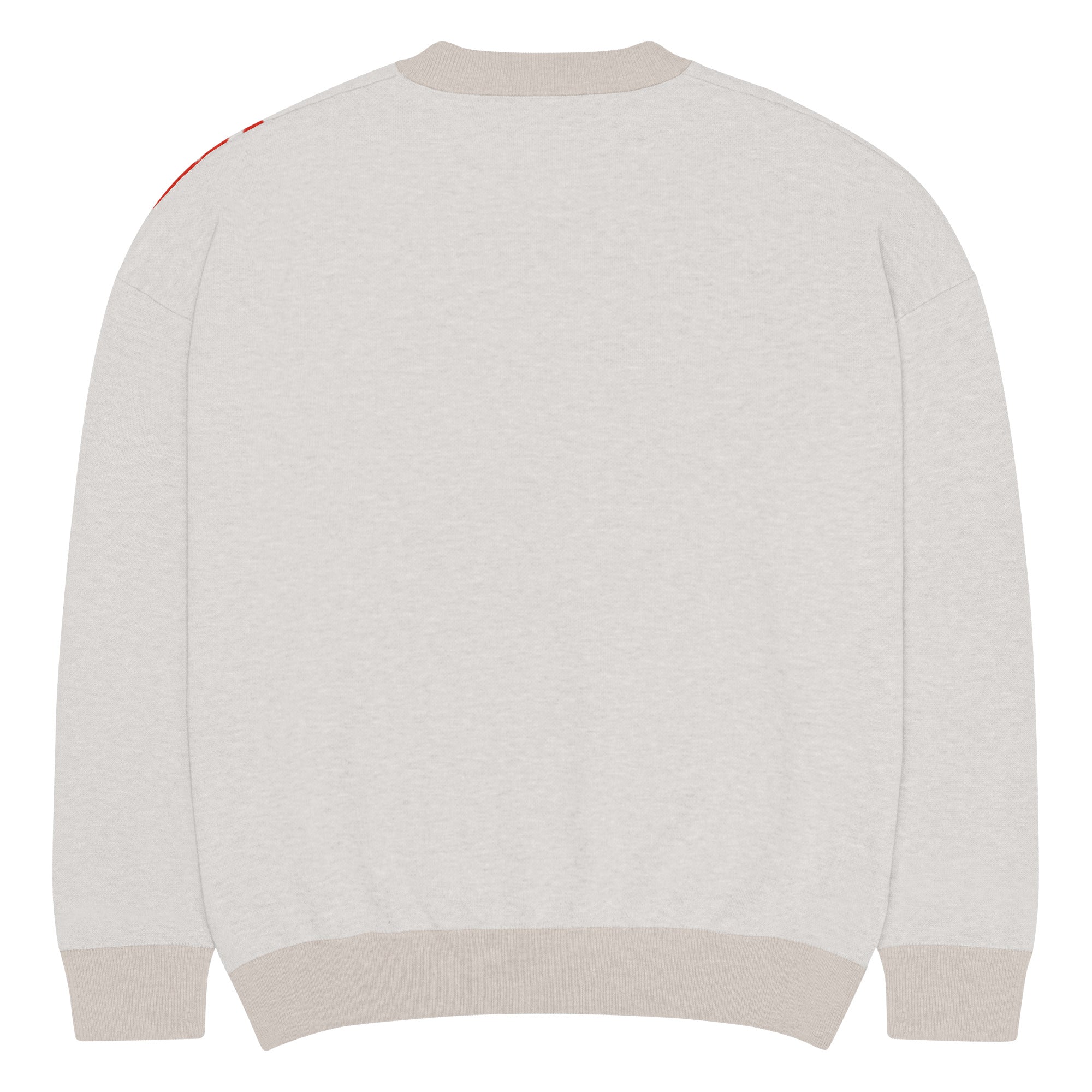 2 up 2 down Relaxed fit knitted crew neck sweater